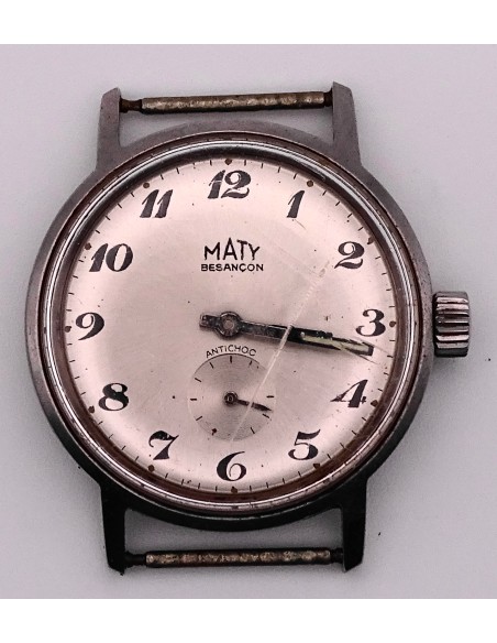 VINTAGE MONTRE MÉCANIQUE MATY BESANÇON 233 66 E