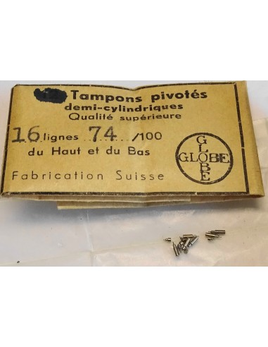 LOT TAMPONS - CYLINDRES PIVOTÉS POUR MONTRE DE POCHE