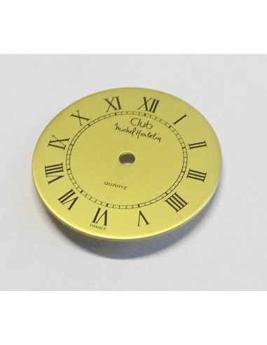 CADRAN MONTRE FE 5½ 6820 PLAT DORÉ ROND 18.70 mm CUB HERBELIN