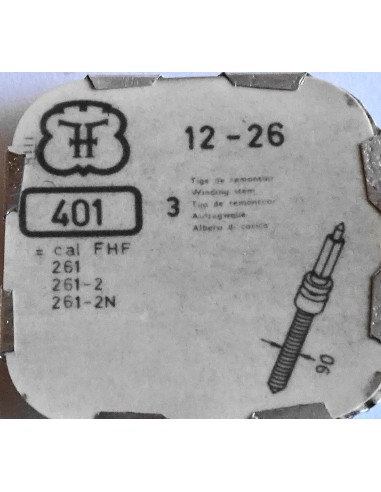 MONTRE UNE TIGE REMONTOIR FHF 26 ET DÉRIVÉS