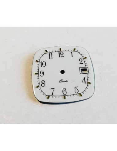 PIÈCE HORLOGERIE POUR MONTRE CADRAN CAL. FE 10½ 7121 PLAT QUARTZ GUICHET A 3H