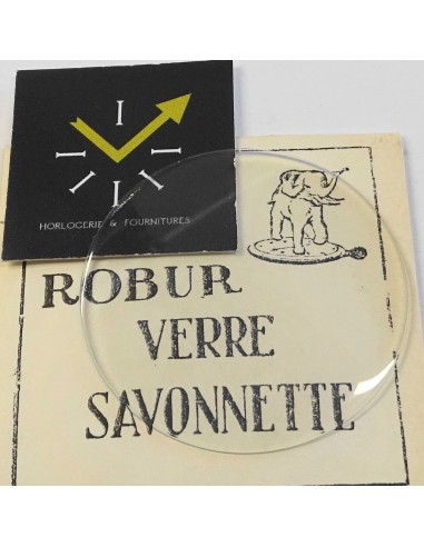 VERRE MONTRE Ø 38.2 mm SAVONNETTE ROBUR