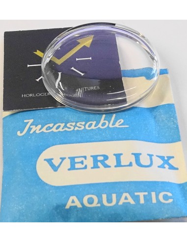 VERRE MONTRE Ø 28.7 mm AQUATIC ÉTANCHE BAGUE CHROMÉE