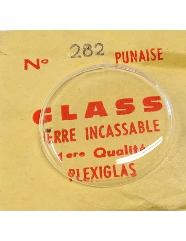 VERRE MONTRE Ø 28.2 mm PUNAISE