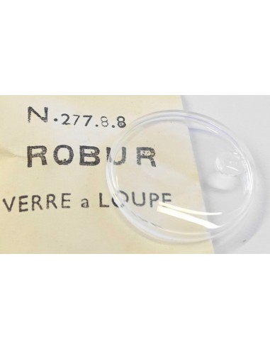 VERRE MONTRE A LOUPE Ø 27.7 mm