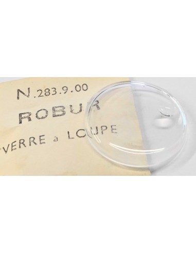 UN VERRE MONTRE A LOUPE Ø 28.3 mm