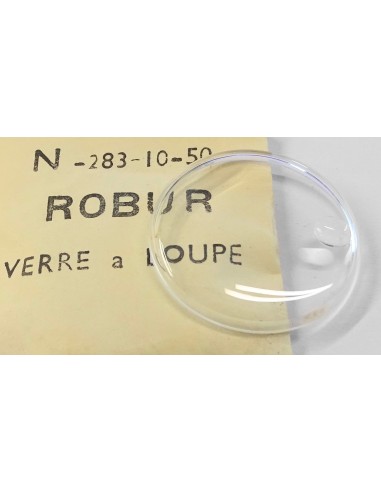 - X UN VERRE MONTRE A LOUPE Ø 28.3 mm