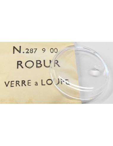 UN VERRE MONTRE A LOUPE Ø 28.7 mm