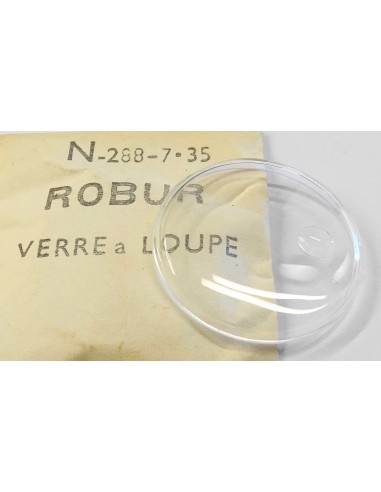 VERRE MONTRE A LOUPE Ø 28.8 mm