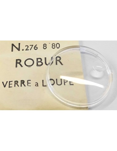 VERRE POUR MONTRE A LOUPE Ø 27.6 mm