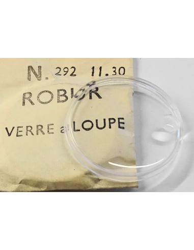 1 x un VERRE POUR MONTRE A LOUPE Ø 29.2 mm