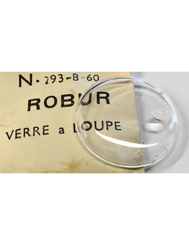 un VERRE POUR MONTRE A LOUPE Ø 29.3 mm