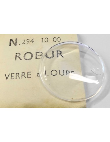 - x1 VERRE POUR MONTRE A LOUPE Ø 29.4 mm