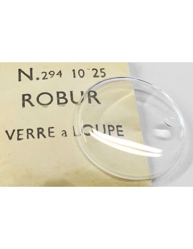 un VERRE POUR MONTRE A LOUPE Ø 29.4 mm