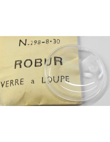 X 1 VERRE POUR MONTRE A LOUPE Ø 29.8 mm