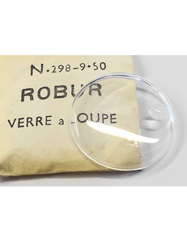 UN VERRE POUR MONTRE A LOUPE Ø 29.8 mm