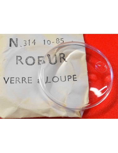 1 VERRE POUR MONTRE A LOUPE Ø 31.4 mm