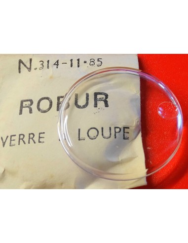 X UN VERRE POUR MONTRE A LOUPE Ø 31.4 mm