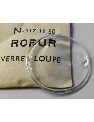 X 1 VERRE POUR MONTRE A LOUPE Ø 31.7 mm