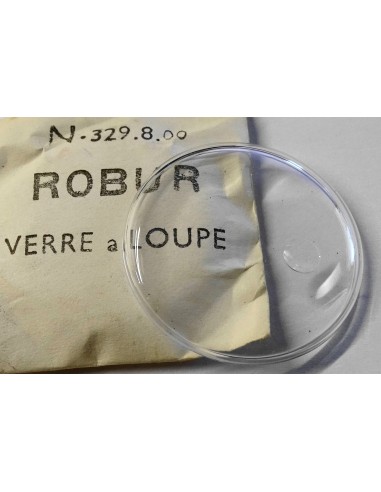 VERRE POUR MONTRE A LOUPE Ø 32.9 mm