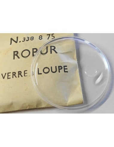 VERRE POUR MONTRE A LOUPE Ø 33.8 mm