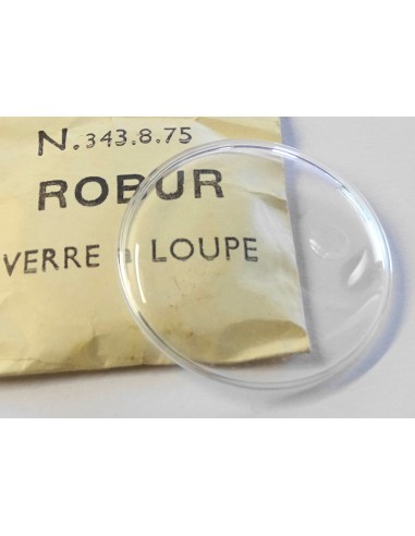 VERRE POUR MONTRE A LOUPE Ø 34.3 mm