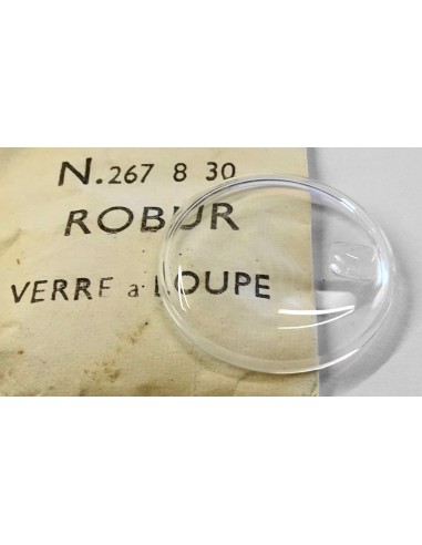 VERRE POUR MONTRE A LOUPE Ø 26.7 mm