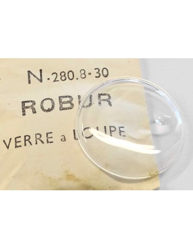 VERRE POUR MONTRE A LOUPE Ø 28 mm