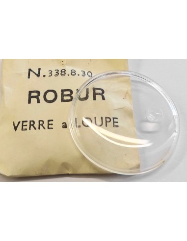 VERRE POUR MONTRE A LOUPE Ø 33.8 mm