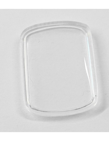 VERRE MONTRE TO 20.2 X 15.10 mm DESSUS ET BASE PLATE