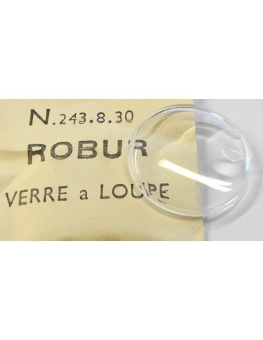 VERRE MONTRE A LOUPE Ø 24.3 mm