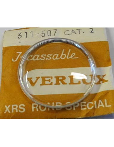 VERRE MONTRE Ø 31.1 mm XRS ROND SPECIAL BAGUE CHROMÉE CAT.2