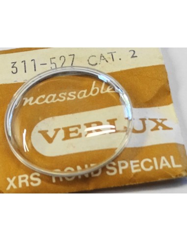 1 VERRE MONTRE Ø 31.1 mm XRS ROND SPECIAL BAGUE CHROMÉE CAT.2