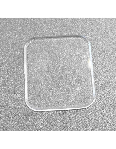 VERRE MONTRE LCD. RO. RECTANGLE 19.5 X 16.5 mm