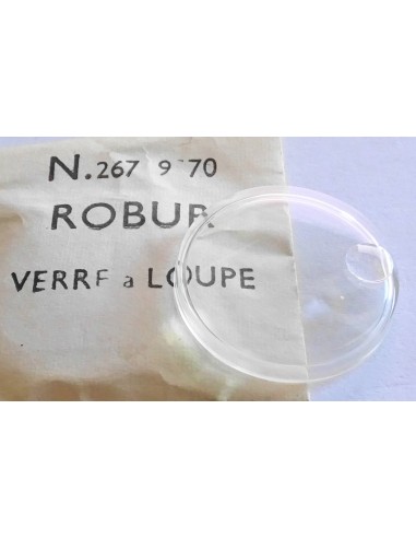 VERRE MONTRE A LOUPE Ø 26.7 mm