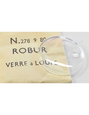 VERRE MONTRE A LOUPE Ø 27.8 mm