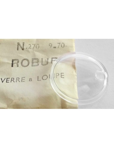 VERRE MONTRE A LOUPE Ø 27 mm