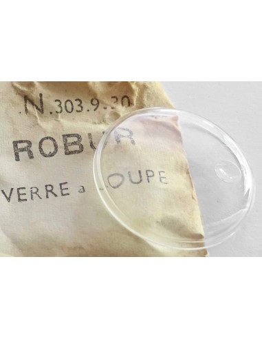 VERRE MONTRE A LOUPE Ø 30.3 mm (livrer SANS la pochette)