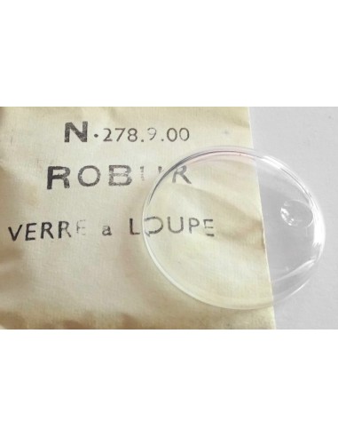 VERRE MONTRE A LOUPE Ø 27.8 mm