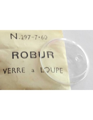 VERRE MONTRE A LOUPE Ø 29.7 mm