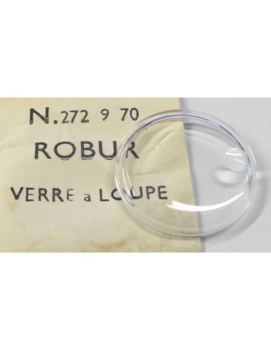 VERRE MONTRE A LOUPE Ø 27.2 mm