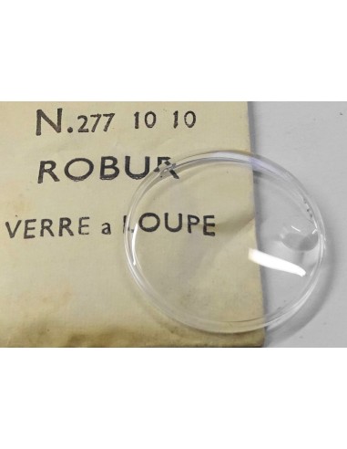 VERRE MONTRE A LOUPE Ø 27.7 mm