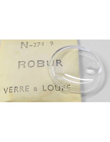 VERRE MONTRE A LOUPE Ø 27.4 mm