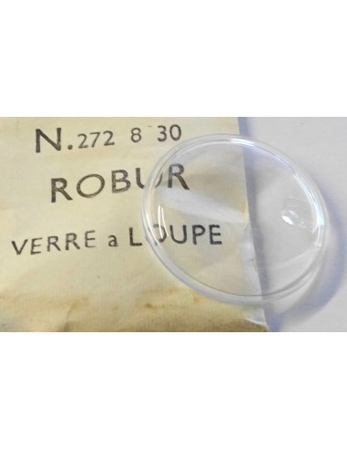 VERRE MONTRE A LOUPE Ø 27.2 mm