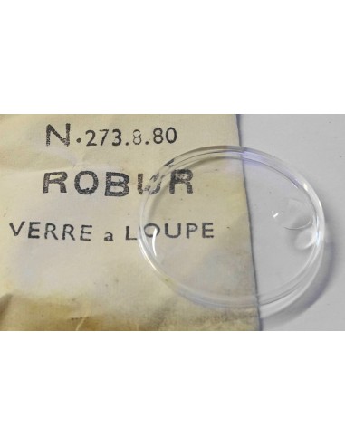 VERRE MONTRE A LOUPE Ø 27.3 mm