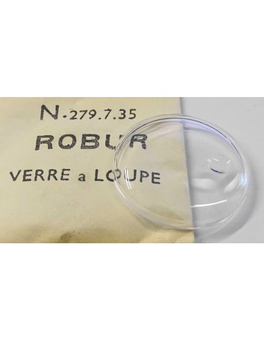 VERRE MONTRE A LOUPE Ø 27.9 mm