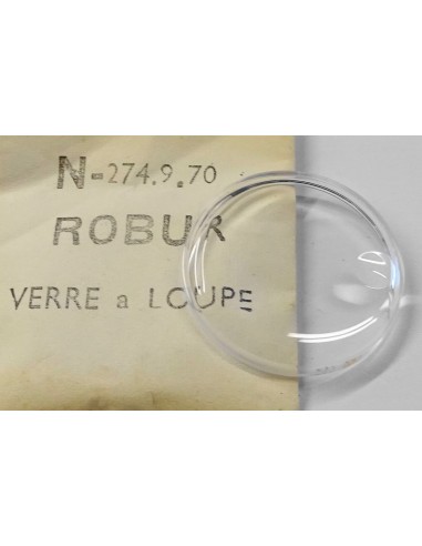 VERRE MONTRE A LOUPE Ø 27.4 mm