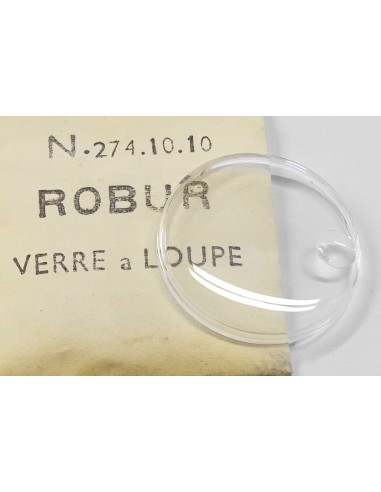 VERRE MONTRE A LOUPE Ø 27.4 mm