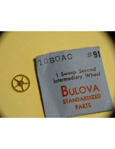 PIÈCE MONTRE HORLOGERIE BULOVA 10BOAC SWEEP SECOND INTERMEDIARY WHeel