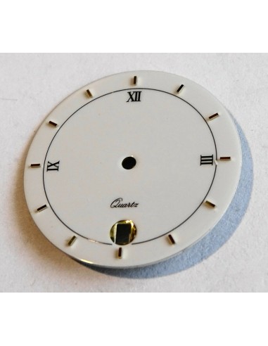 PIÈCE HORLOGERIE CADRAN DE MONTRE PLAT CAL. FE 10½ 7121 QUARTZ